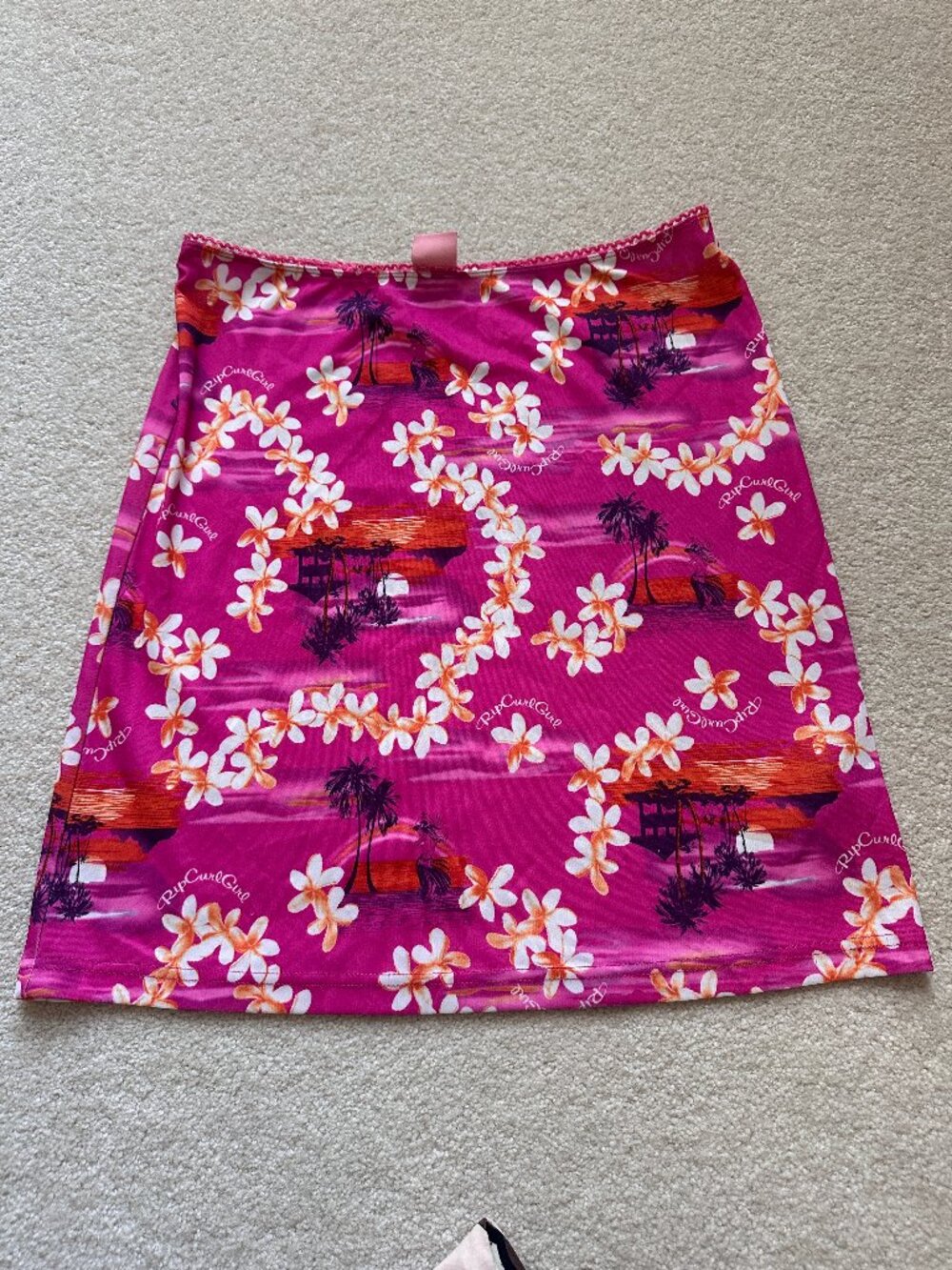 Hawaiian Print Skirt